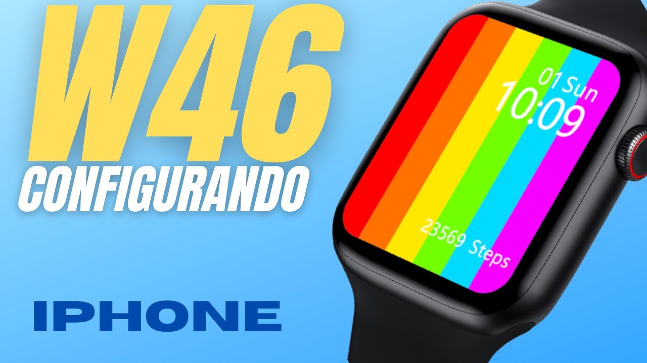 smartwatch w46 funções