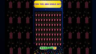 ODDONEOUTGAME #emojichallenge #emojifind #emojigame #spotthedifferencegame #emojiquiz #quiz #puzzle