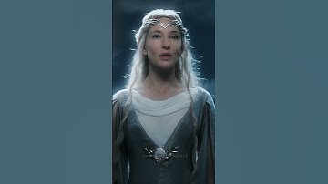 Gandalf, Uzun Yıllar Sonra Galadriel ile Karşılaşıyor.