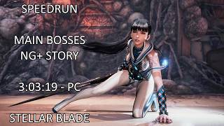 Speedrun Stellar Blade Main Bosses NG+ Story (Glitchless) - 3:03:19 - PC