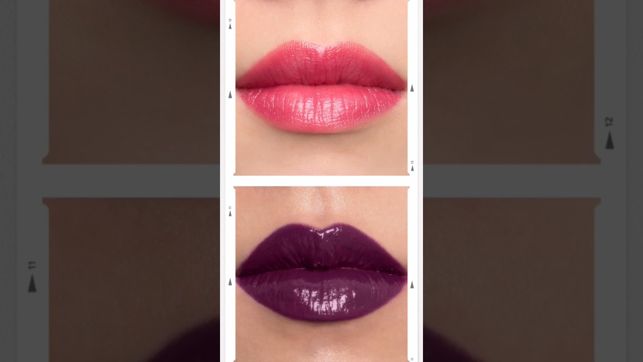 pink vs purple # makeup # skincare 