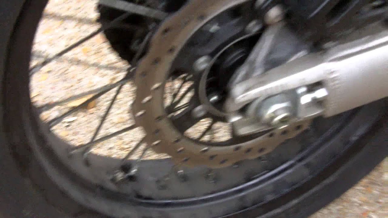KLX 250 sf stock exhaust and two brothers slip on exhaust YouTube