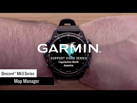 Garmin Support | Descent™ Mk3 Series | Map Manager
