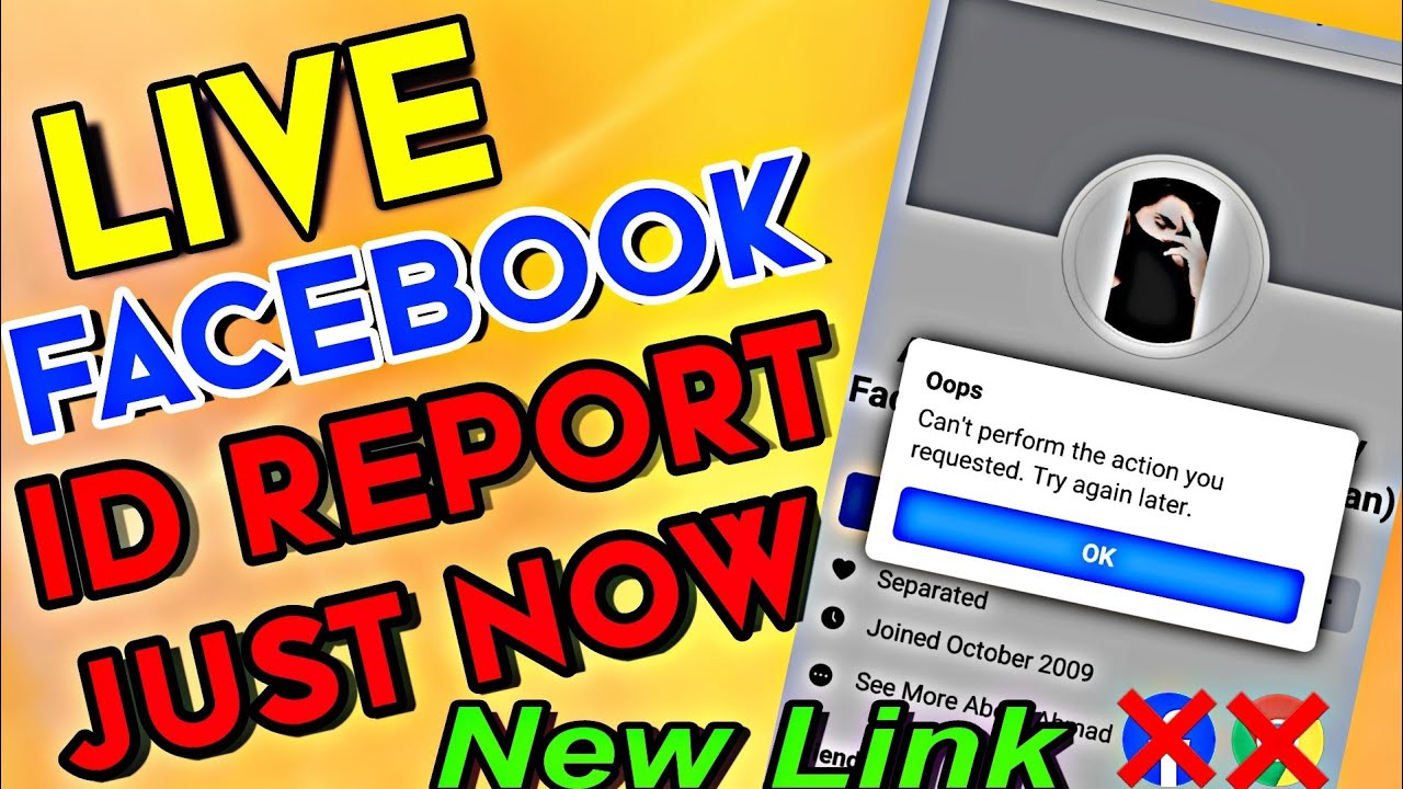 Facebook Reporting New Link | Report Facebook Account | How to Report Facebook Account 2022