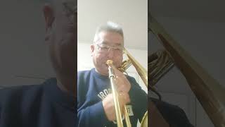 海の見える街#ジブリ#trombone#トロンボーン#サイレントミュート