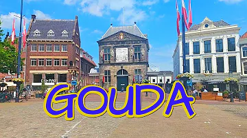 Gouda, Zuid Holland nu met Nederlands gesproken commentaar in HD