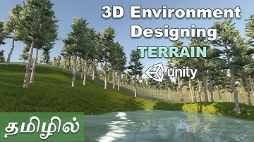 How To Make Beautiful Terrain in Unity in Tamil | Unity 3D Tutorial in Tamil | Game Design in Tamil