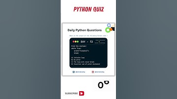 Python Coding Challenge Day - 72 | What is the output of the following Python Code?  #python #quiz