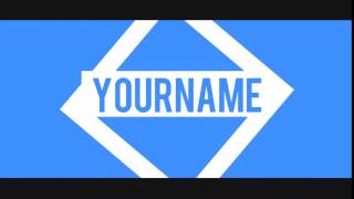 FREE INTRO TEMPLATE #43! | Clean 2D Intro Template