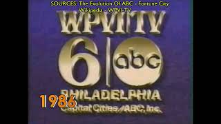 WPVI-TV 6 (ABC) ident 1984-1986