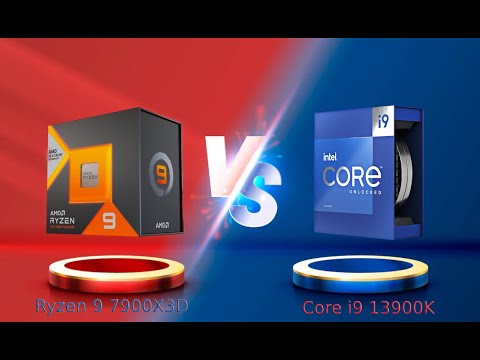 AMD Ryzen 9 7900X3D vs INTEL Core i9 13900k| battle of the new warrior😎