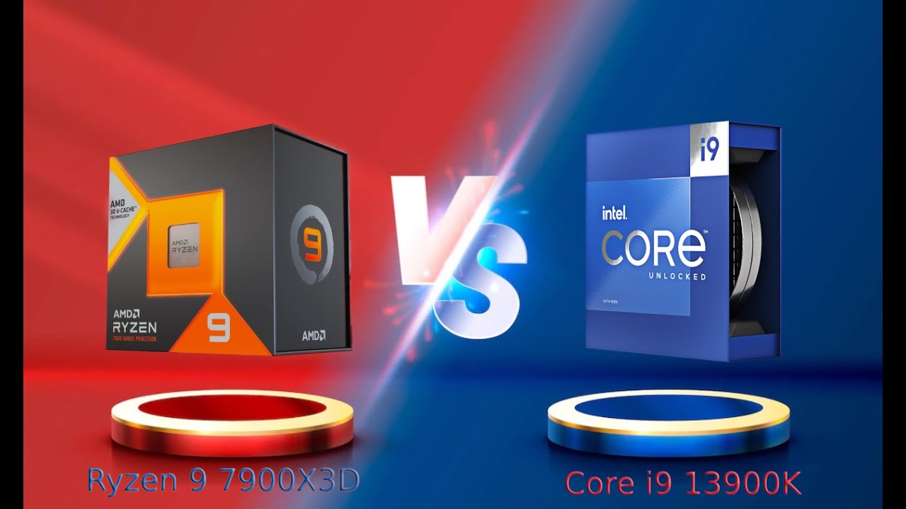 AMD Ryzen 9 7900X3D vs INTEL Core i9 13900k| battle of the new warrior😎 ...