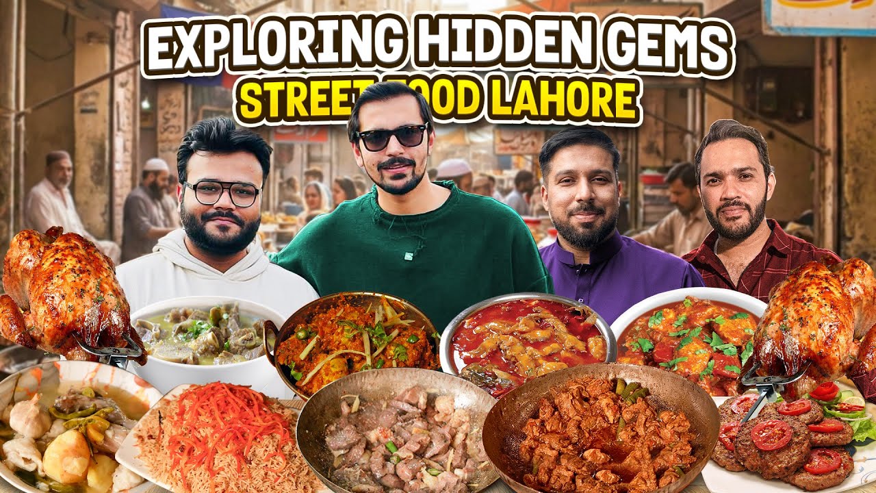 Desi Afghani Street Food Hunt in Lahore ft. Arbaaz Pervaiz, Bilal Malik & Fahad Choudhary