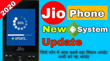 Jio Phone New System Update !! Latest Video Jio Phone
