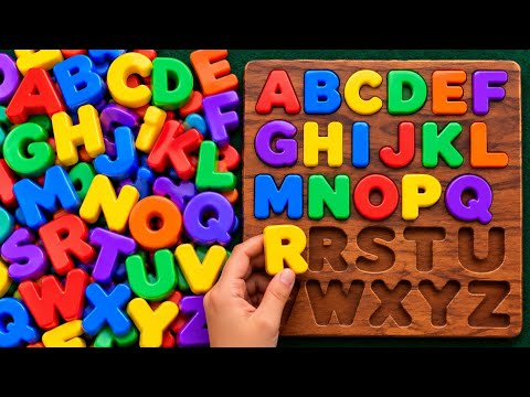 🧩 Learn ABCD with Alphabet Puzzle | A to Z Learning for Kids | Chapter 36