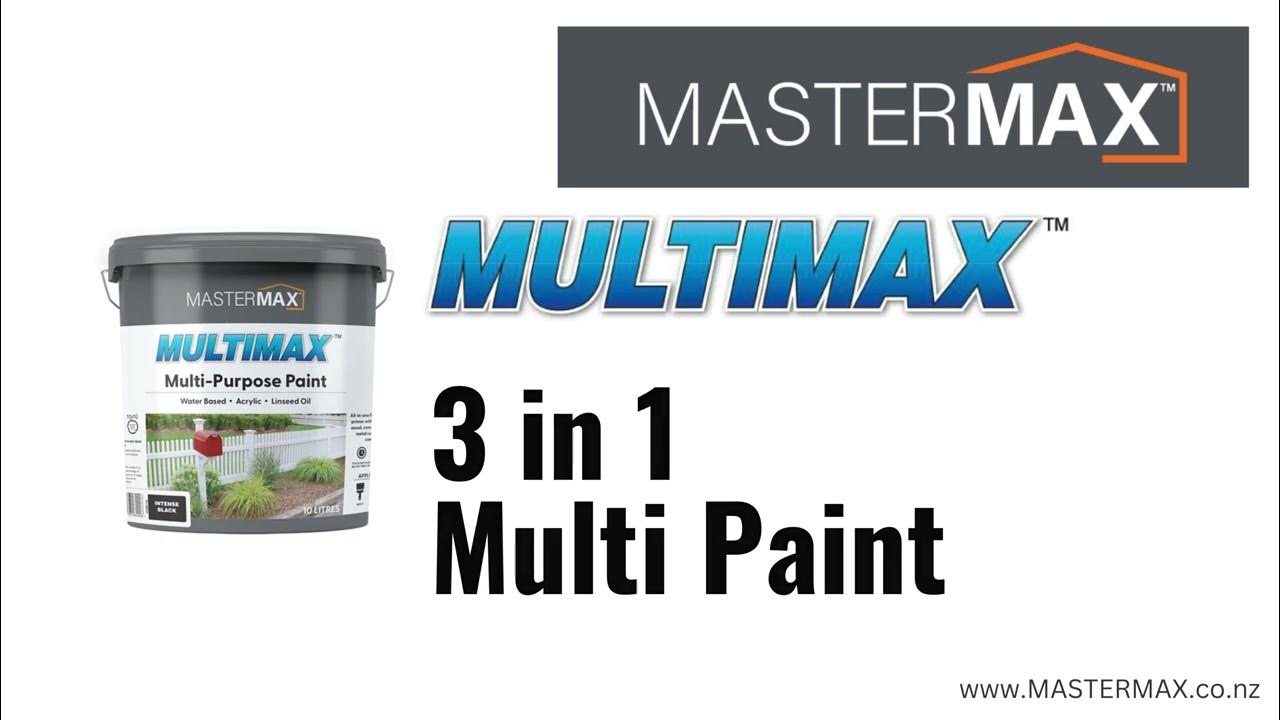 MULTIMAX MultiPurpose Paint by MASTERMAX. Its a primer, undercoat and