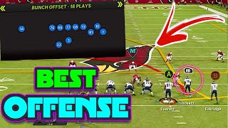 THIS IS THE BEST OFFENSE IN MADDEN 22! GUN BUNCH OFFSET OFFENSIVE SCHEME!