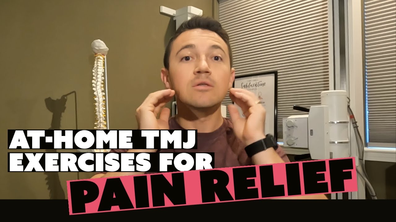 AtHome TMJ Exercises for Pain Relief Chiropractor for TMJ in Reno