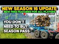 New Season 16 Update Free Features in SnowRunner For Everyone You Need to Know