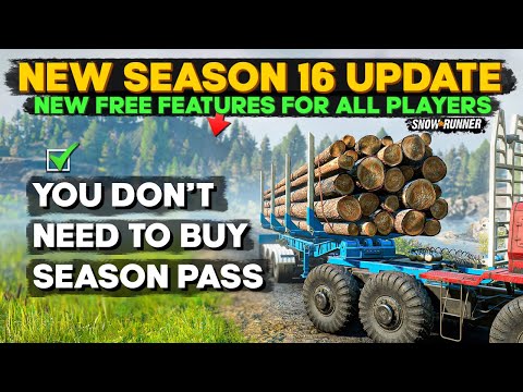 New Season 16 Update Free Features In Snowrunner For Everyone You Need To Know