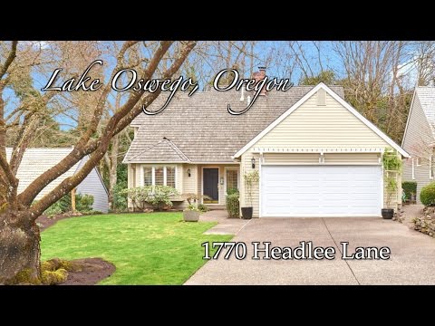 1770 Headlee Ln, Lake Oswego, OR home video tour