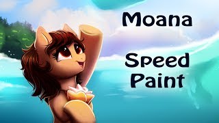 Moana Speedpaint