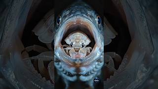 This Parasite Replaces a Fish's Tongue and Lives in Its Mouth 😱 #Shorts