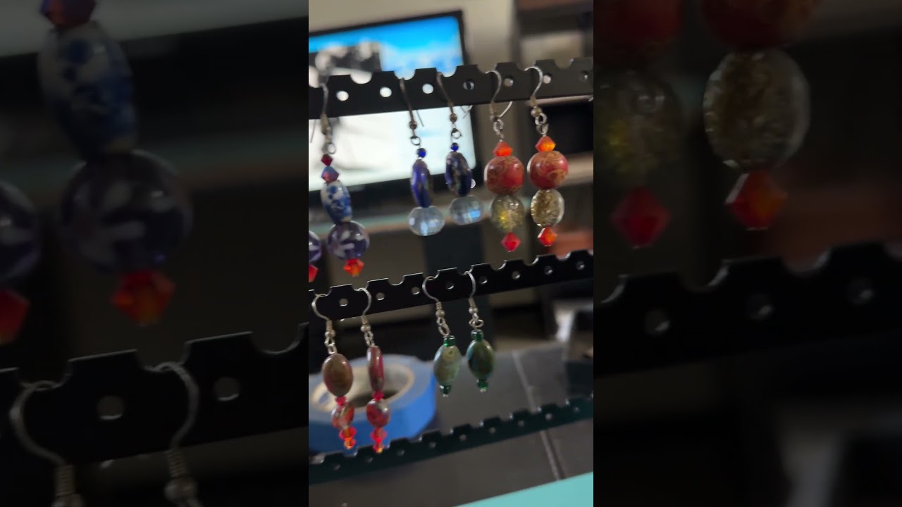 My handmade earrings