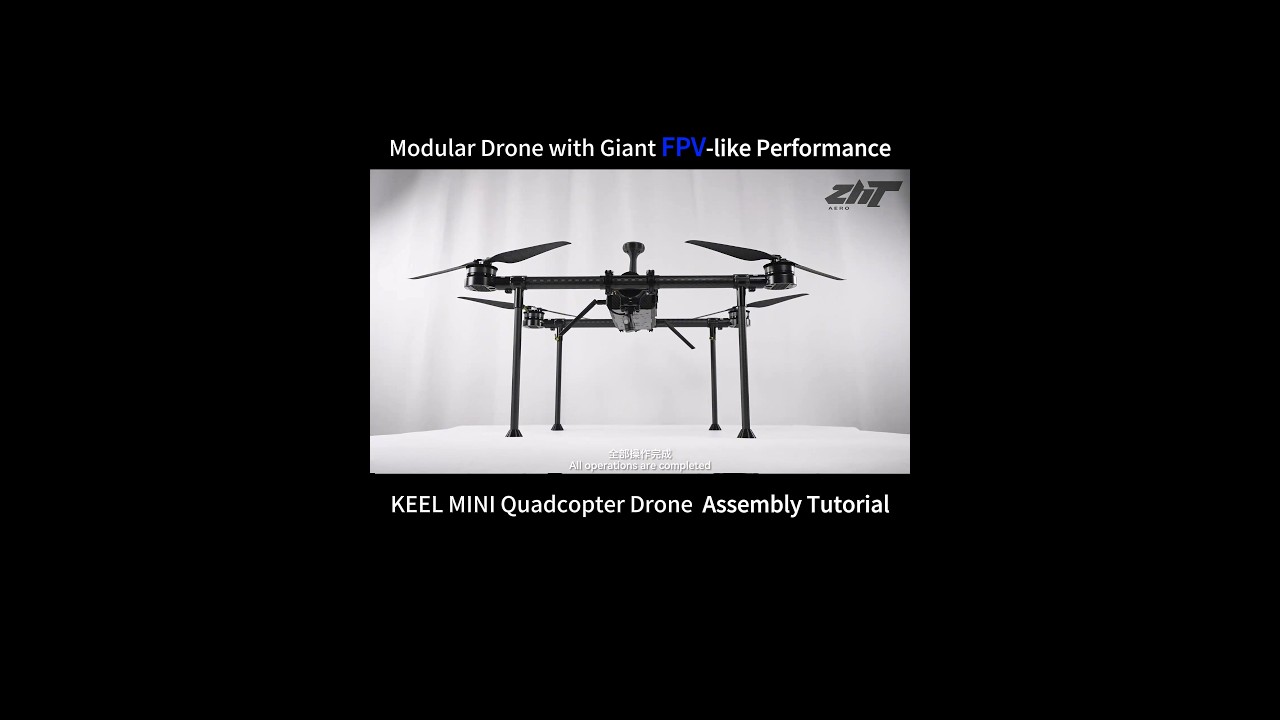 KEEL MINI Quadcopter Drone | Step-by-Step Assembly | A Modular Drone with Giant FPV-level Agility