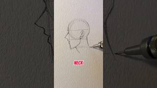 How to draw Side profile || Jmarron