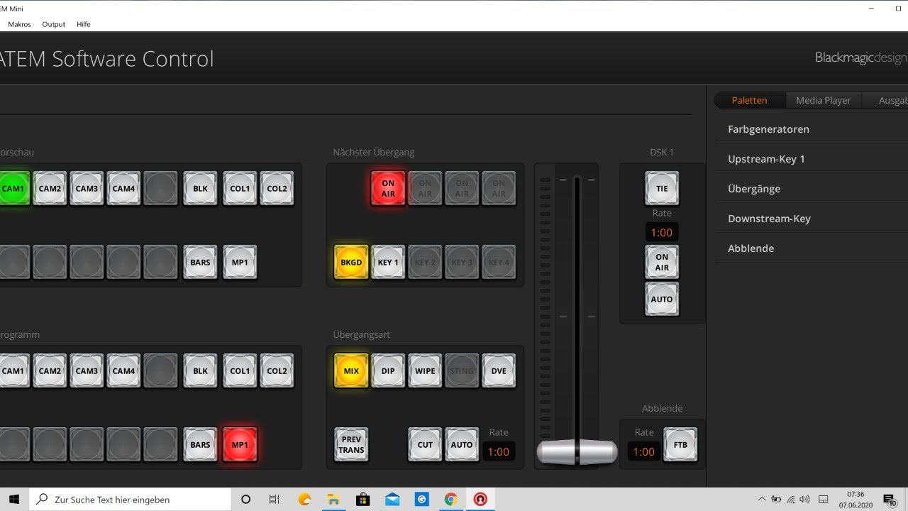 Blackmagic Design ATEM Mini gegen Teradek Live Air Action