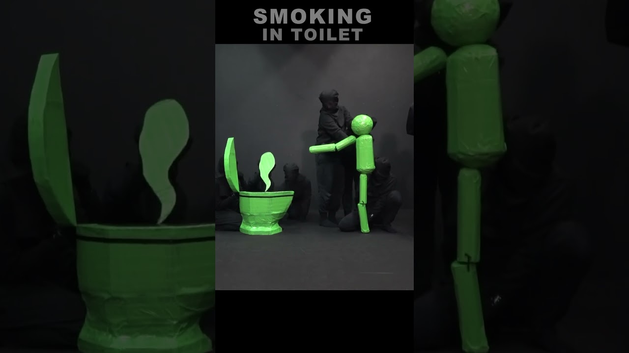 Smoking in Toilet ?!🚫