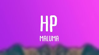 HP - Maluma (Lyrics Video)