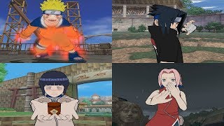 Naruto Clash of Ninja 2 All Intro and Victory Quotes English Dub 1080p 60 FPS