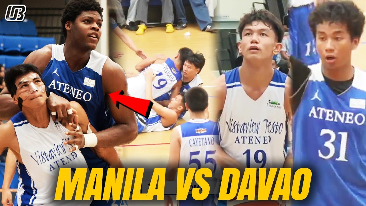 MVP ng Palarong Pambansa Rene Baterbonia Napalaban sa FSA ng ADMU! Peligrino Ginulat ang Manila!