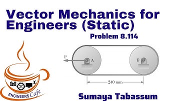 Vector Mechanics for Engineers (Static) Tenth Edition Solution Bangla Problem 8.114