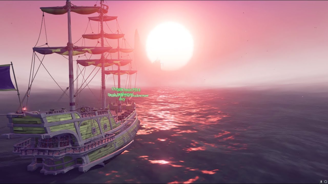 crashing boats in Sea of Thieves - YouTube