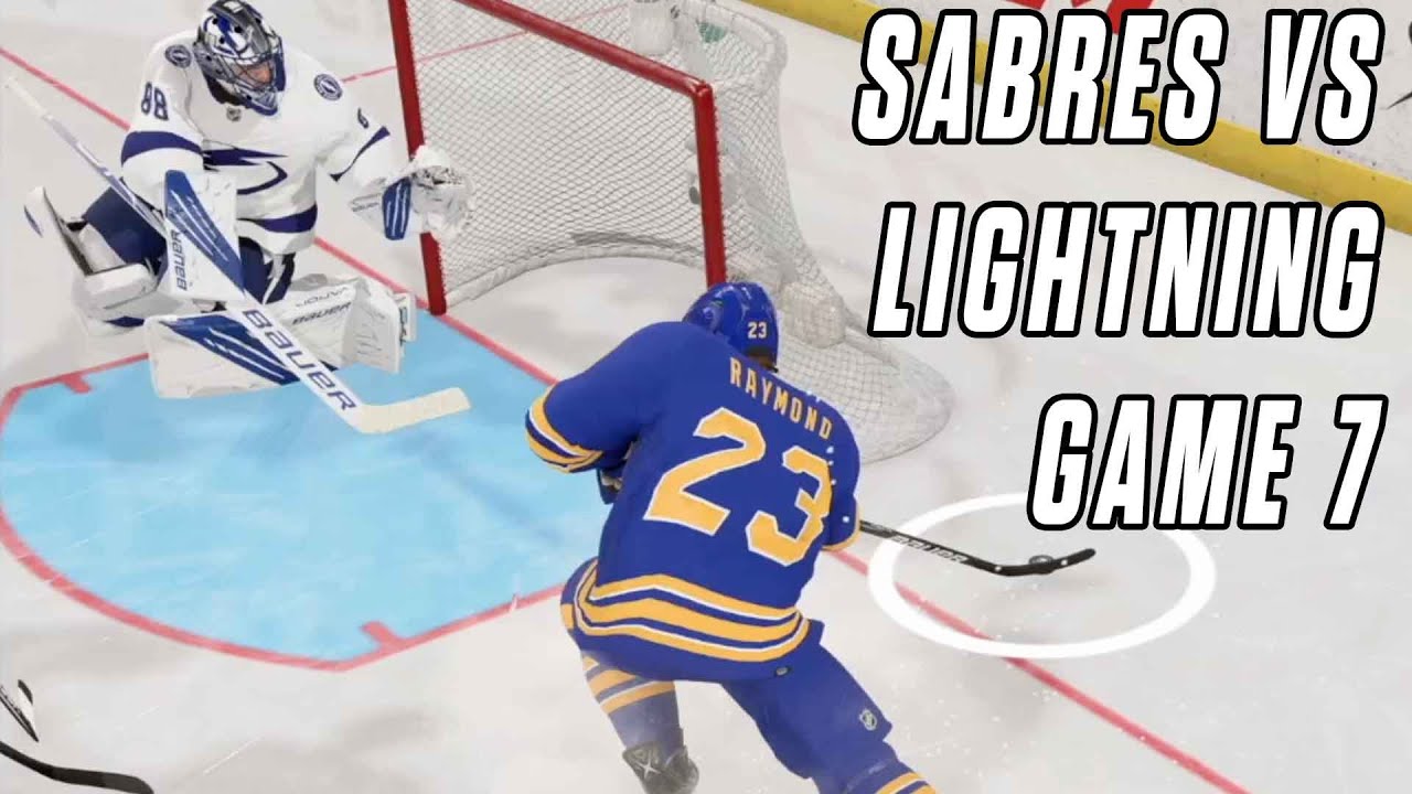 Buffalo Sabres V Tampa Bay Lightning Game 7 2026 Stanley Cup 