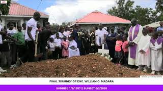 FINAL JOURNEY  OF ENG. WILLIAM O. MADARA