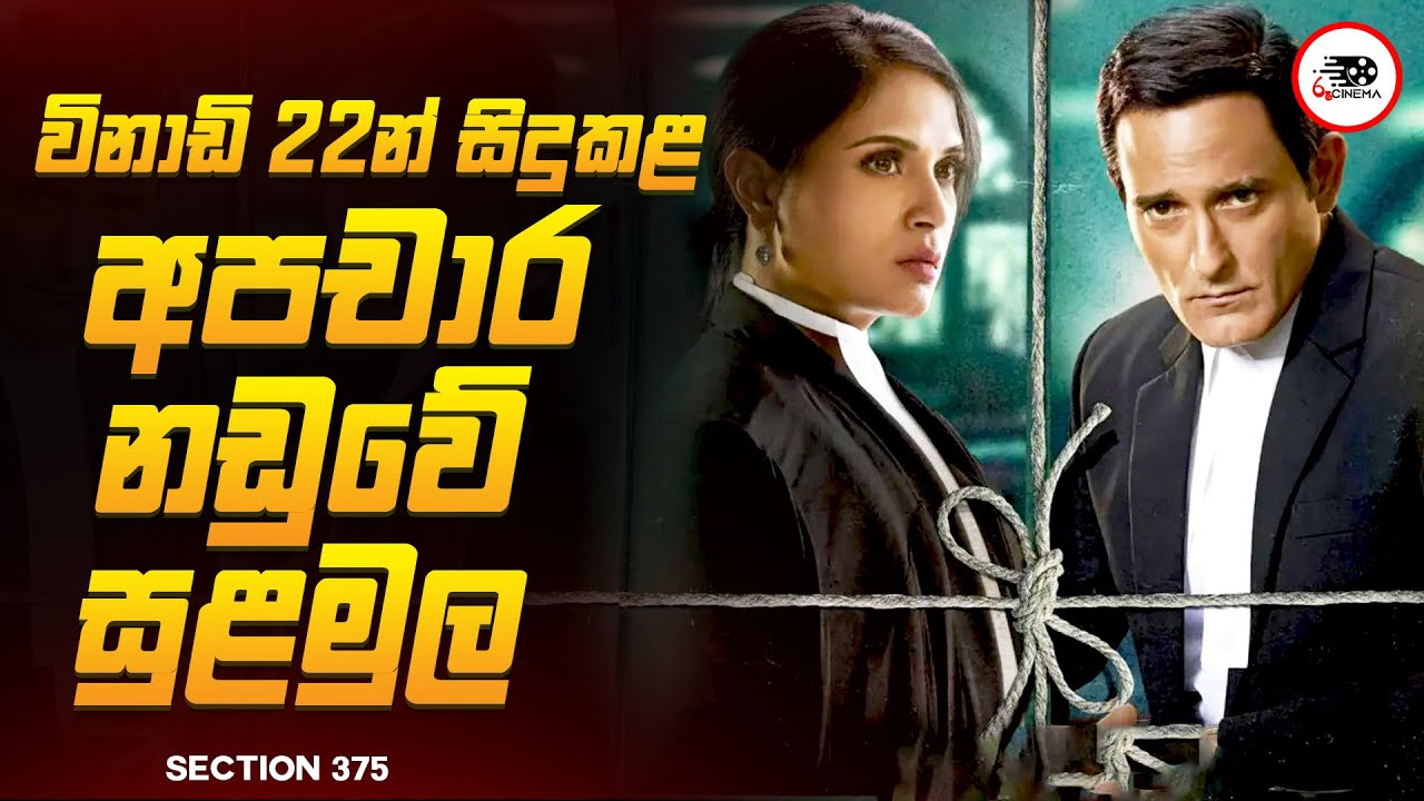 අවසානය ශොක් කරන තියුණු නඩු විභාගයක සුළමුල 😱🔥| සෙක්ශන් 3 7 5 Movie Review By Ruu Cinema