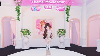 Playing Dti Dress To Impress While Filming.