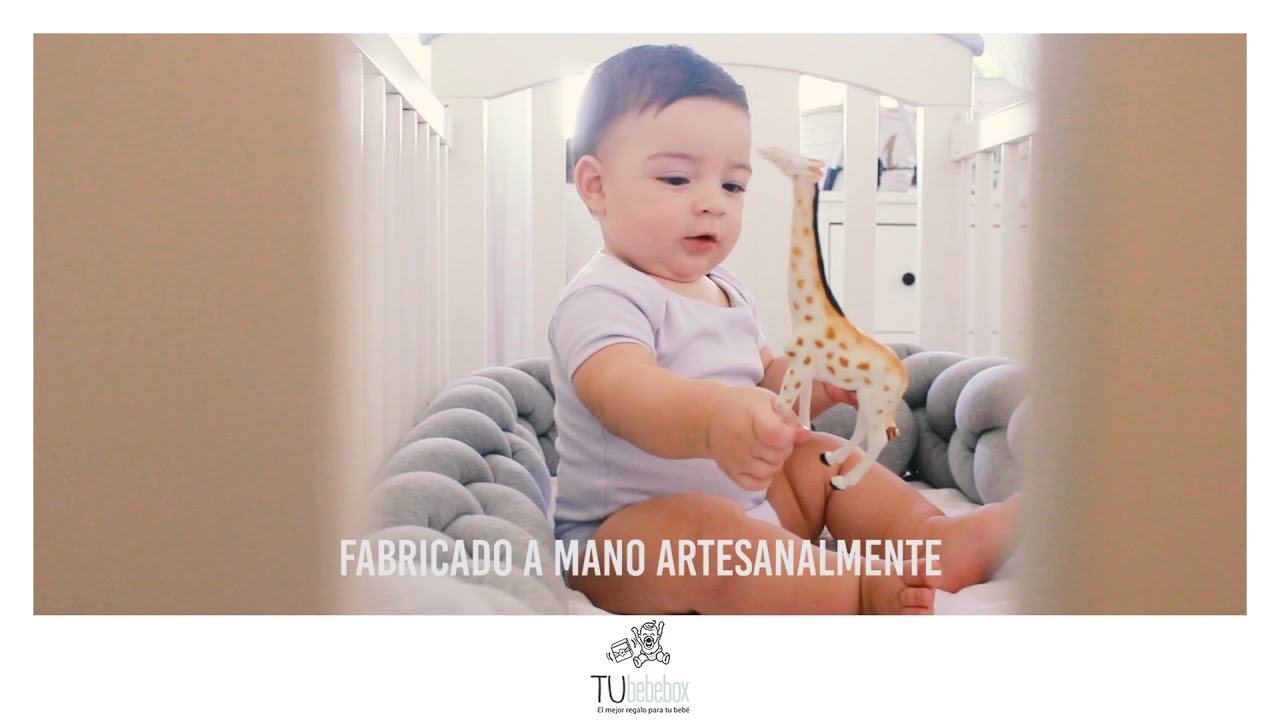 Chiconera trenza para cuna - Tu Bebebox