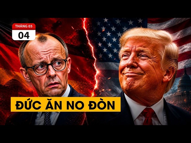 Thủ tướng Đức "hổ báo" khịa ông Trump. Bị vả cho 2 phát nhấc người. Rút 5.000 quân, áp thuế 25%.