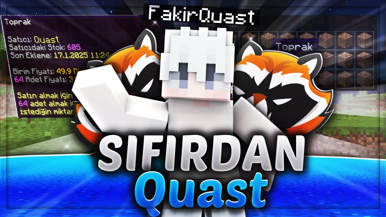 FAKİR QUAST GERİ DÖNDÜ! SIFIRDAN AMETİST #1 #comeback / Craftrise Survivalametist