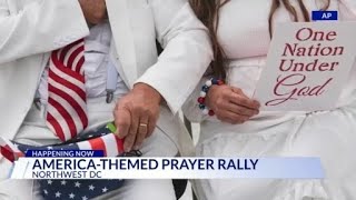 Road closures in place as thousands expected to attend Trump-backed prayer event on National Mall