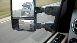 2009 Ford F-350 Dually Diesel towing 6,000 pound load. (Rock Crawler Jeep)