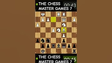 THE CHESS MASTER GAMES 7 #chess #games #chessmaster #america