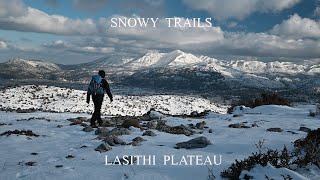 Snowy Trails Lasithi Limnakaro Plateaus