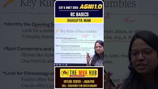The Ultimate Guide to Para Jumbles | RC Basics for CAT 2026 | Shagufta Mam