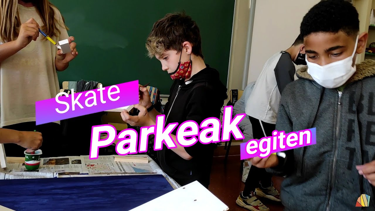 Skate parkeak egiten